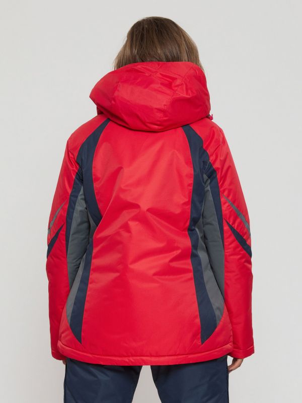 Ski jacket for women big size red 552012Kr